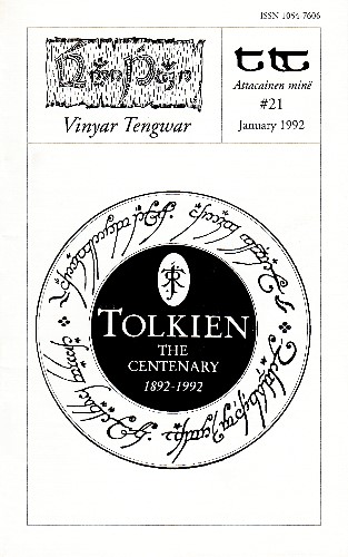 Vinyar Tengwar. January 1992