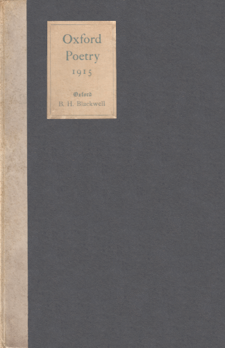 Oxford Poetry 1915