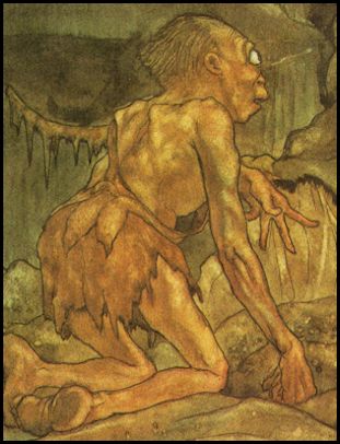 Gollum by Michael Hague (1984)